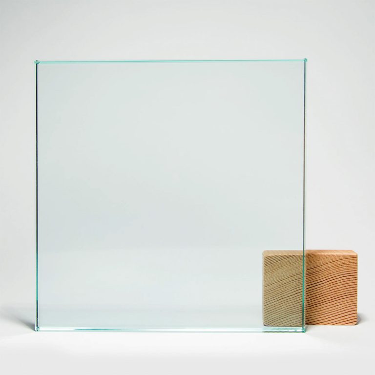 Clear glass sample