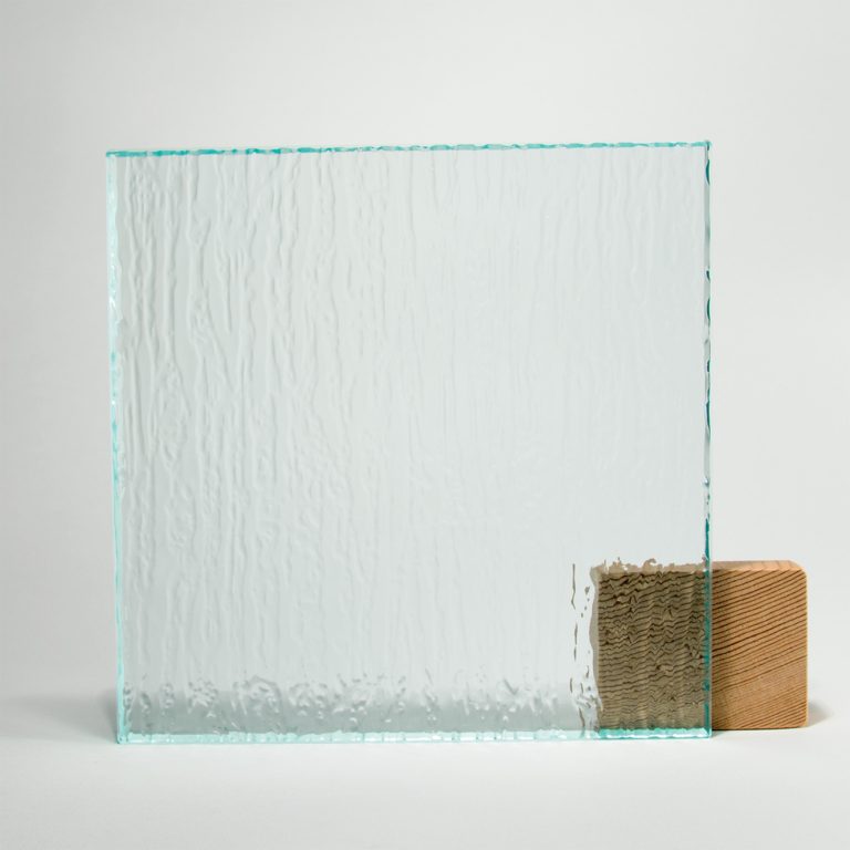 Clear rain glass sample