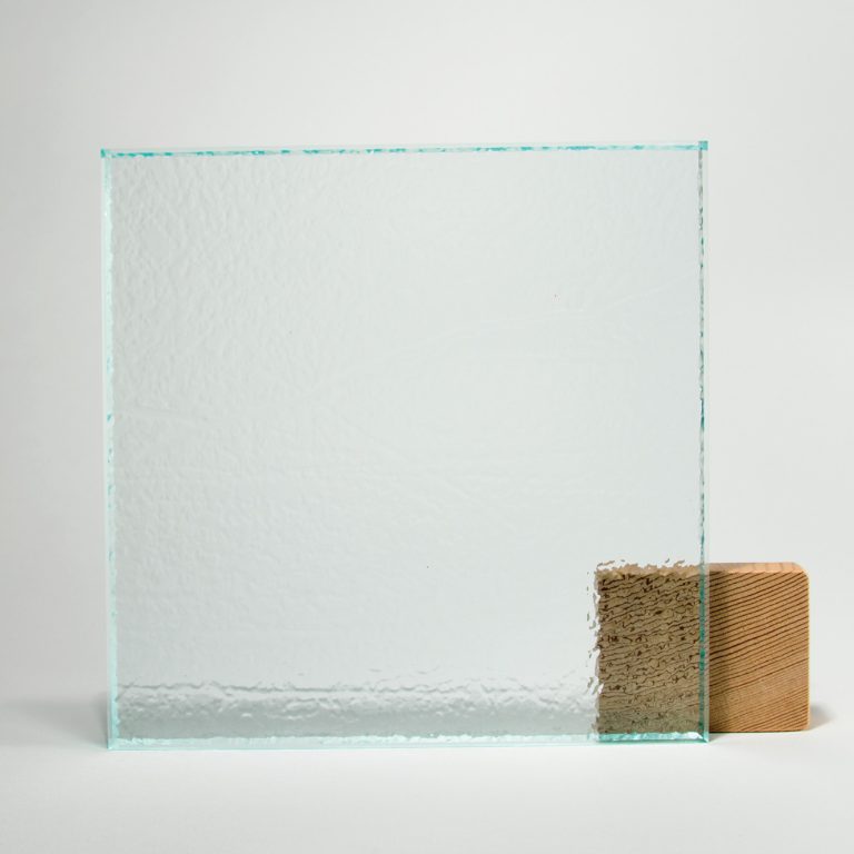 Clear aqui glass sample